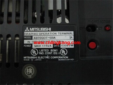 三菱10英寸人機界面A970GOT-SBA