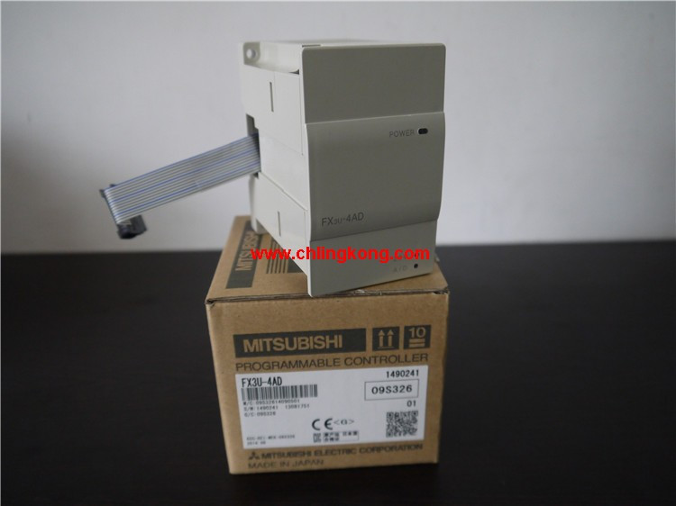 三菱模擬量輸入模塊FX3U-4AD